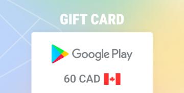 購入Google Play Gift Card 60 CAD