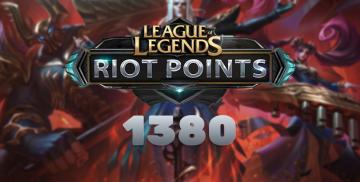 League of Legends Riot Points 1380 RP الشراء