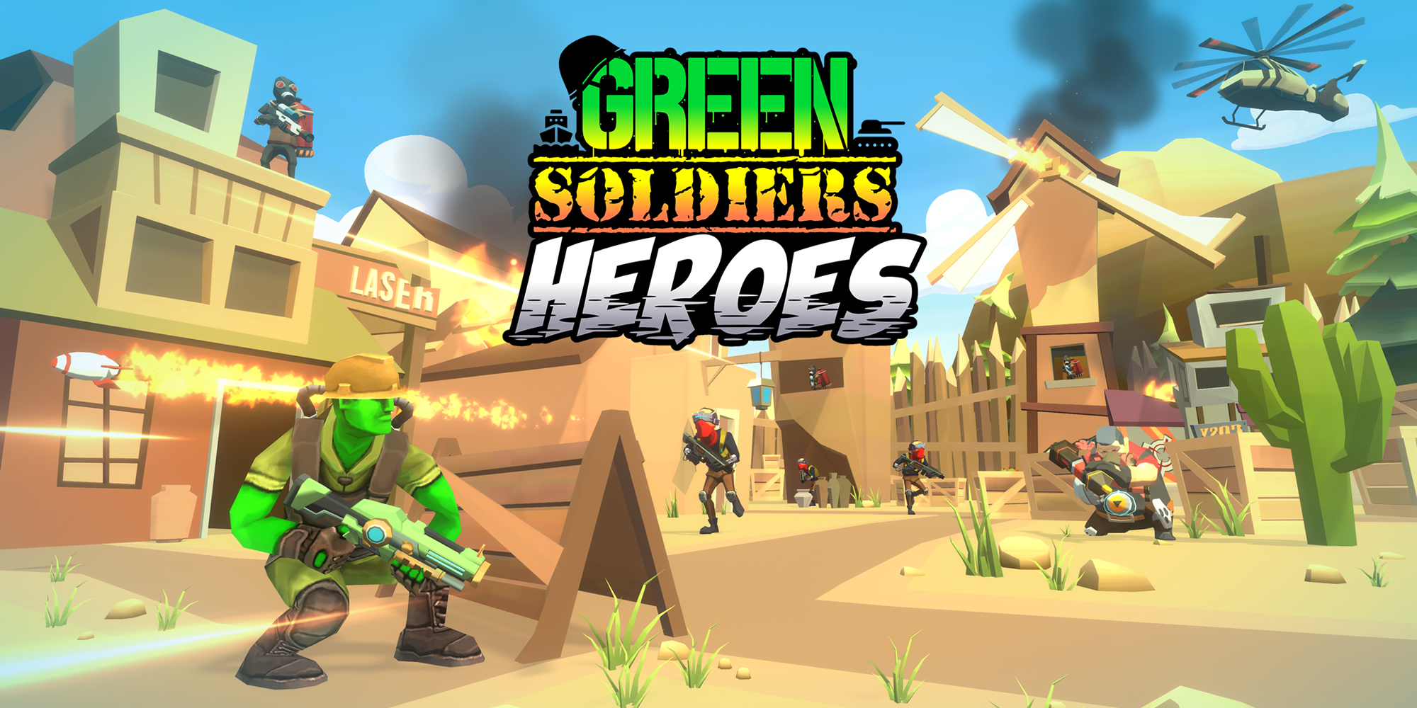 Green Soldiers Heroes (Nintendo)