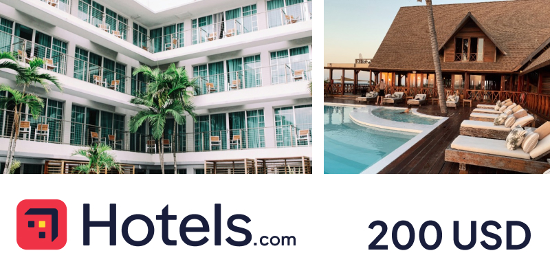Hotelscom Gift Card 200 USD