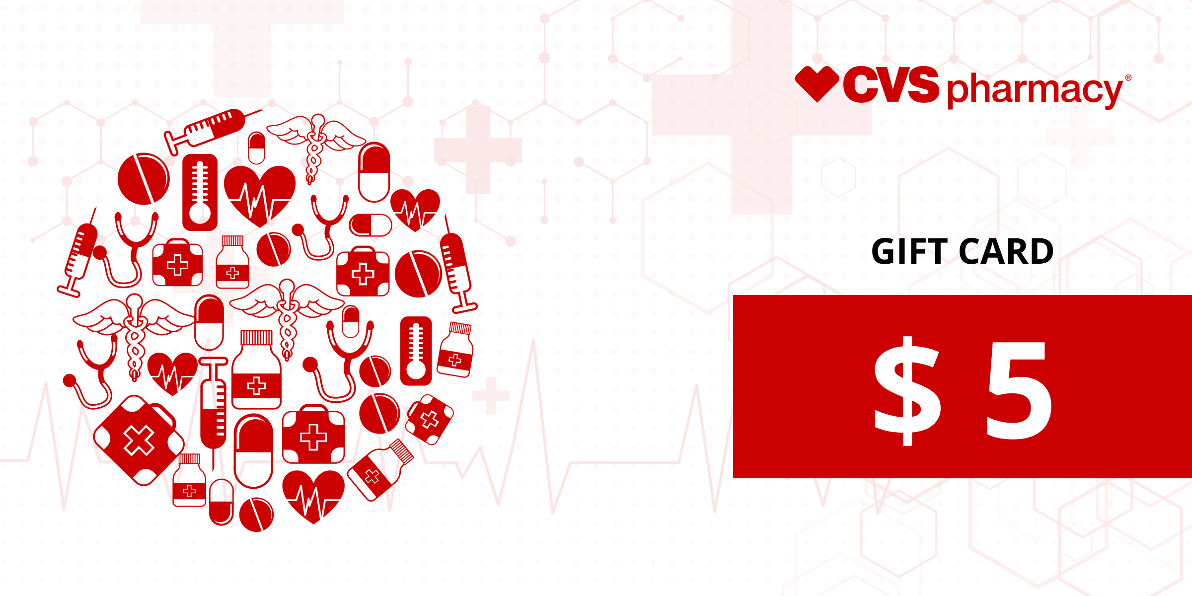 CVS Pharmacy Gift Card 5 USD