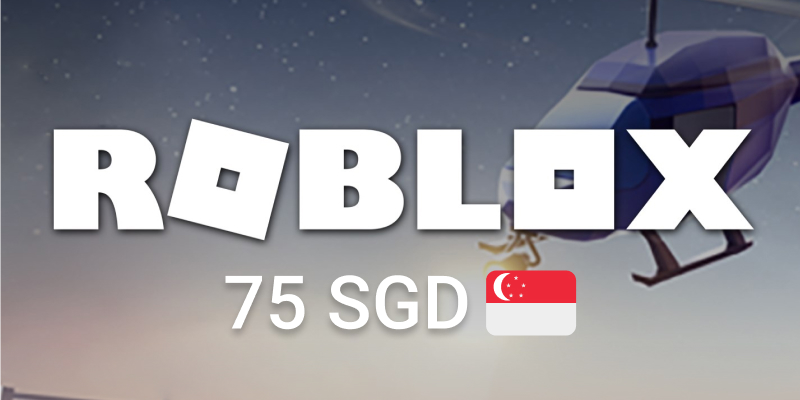 Roblox Gift Card 75 SGD