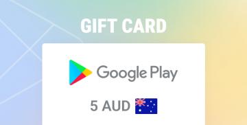 Satın almak Google Play Gift Card 5 AUD
