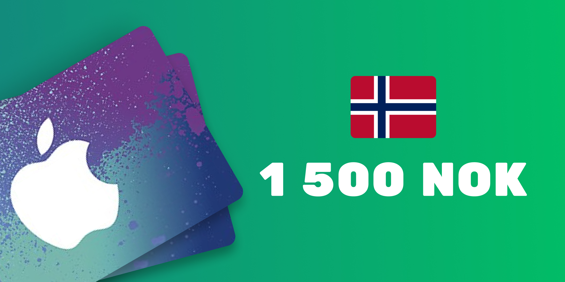 Apple iTunes Card 1500 NOK