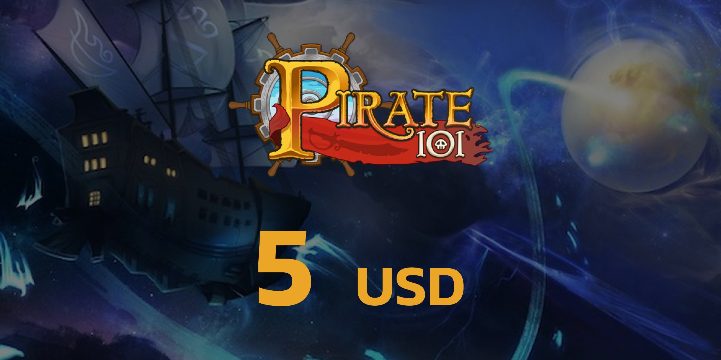 Pirate 101 Gift Card 5 USD