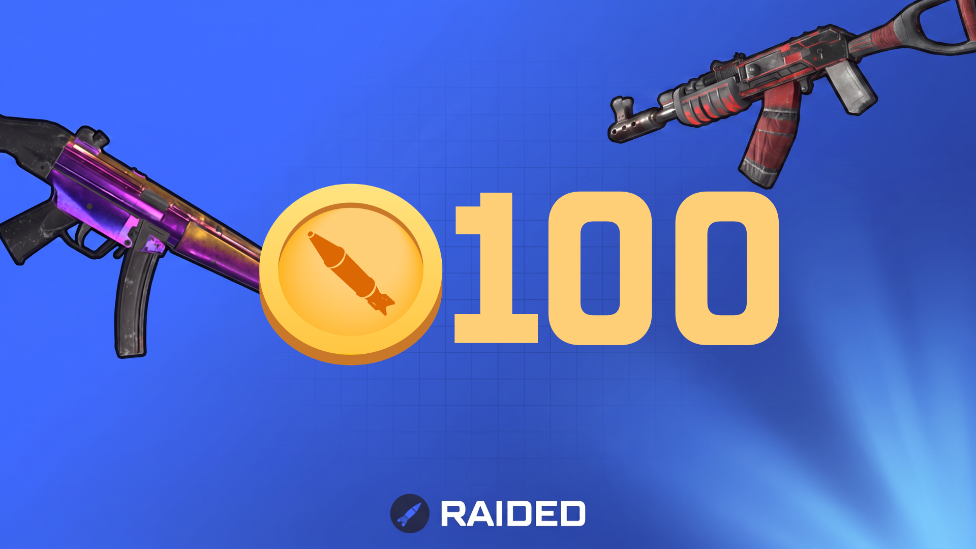 Raided Gift Card 100 Coins