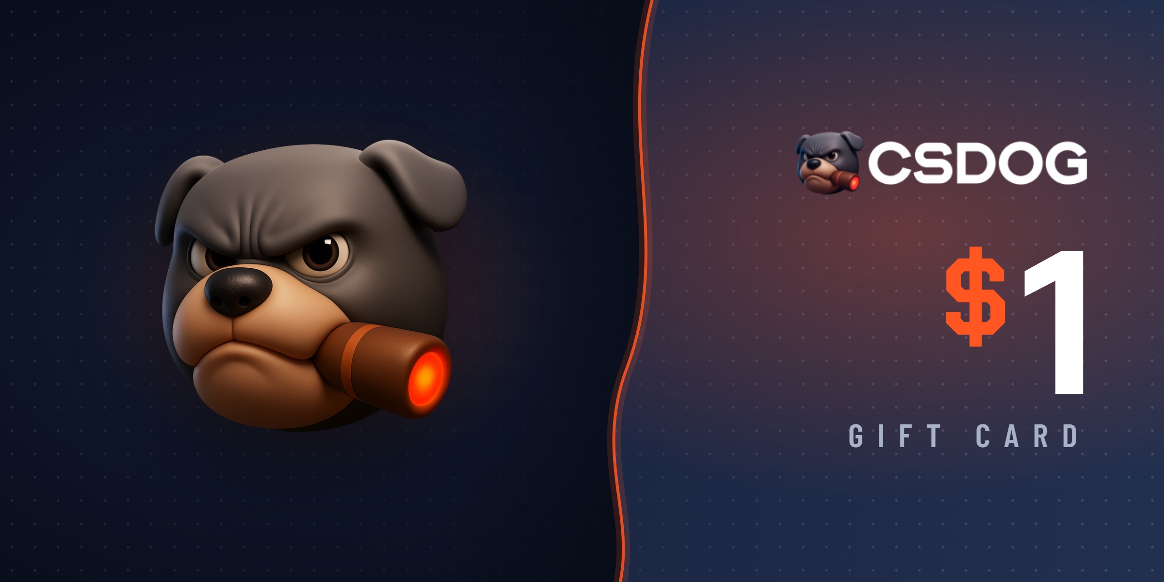 CSDOG Gift Card 1 USD