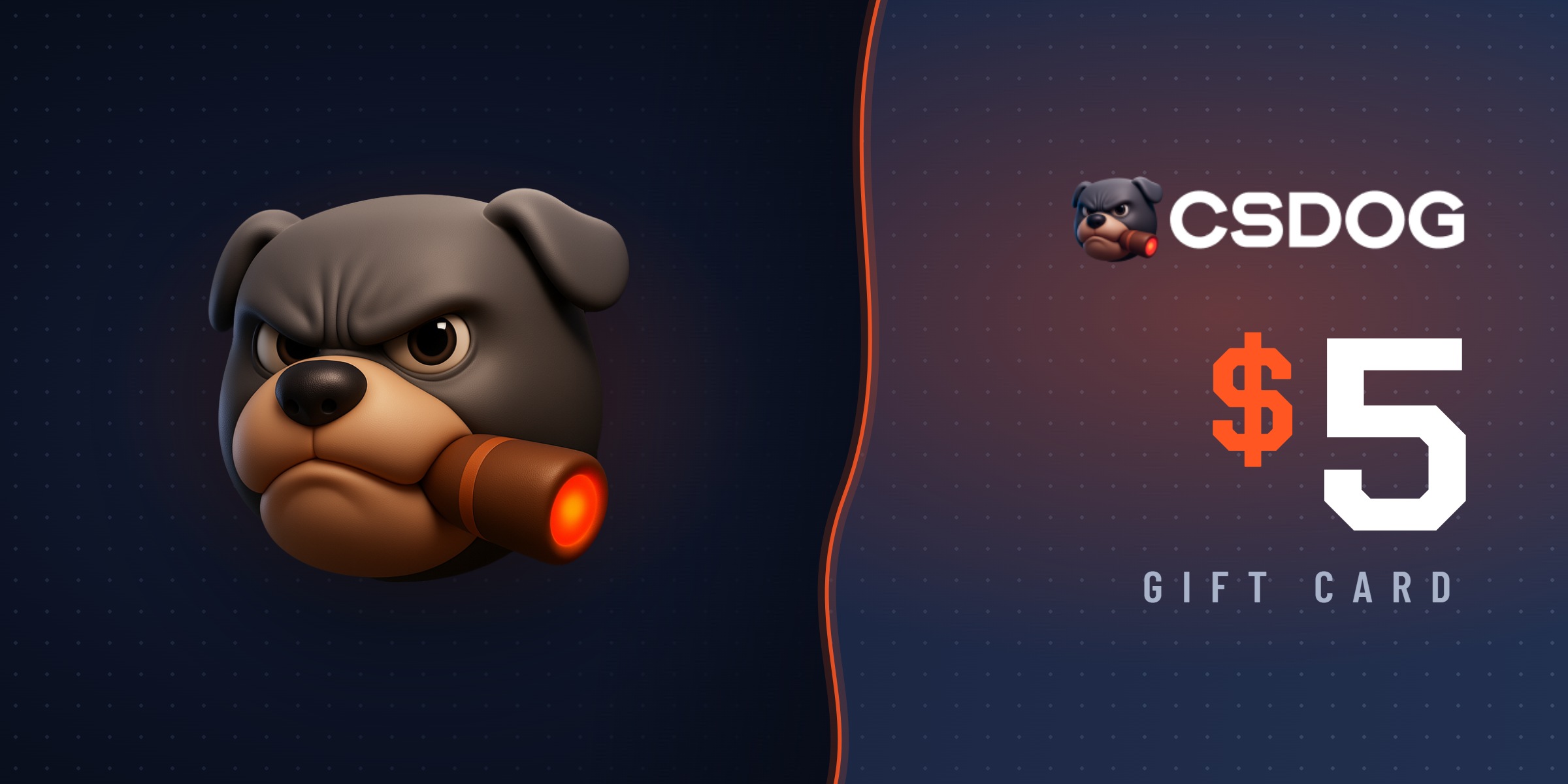 CSDOG Gift Card 5 USD