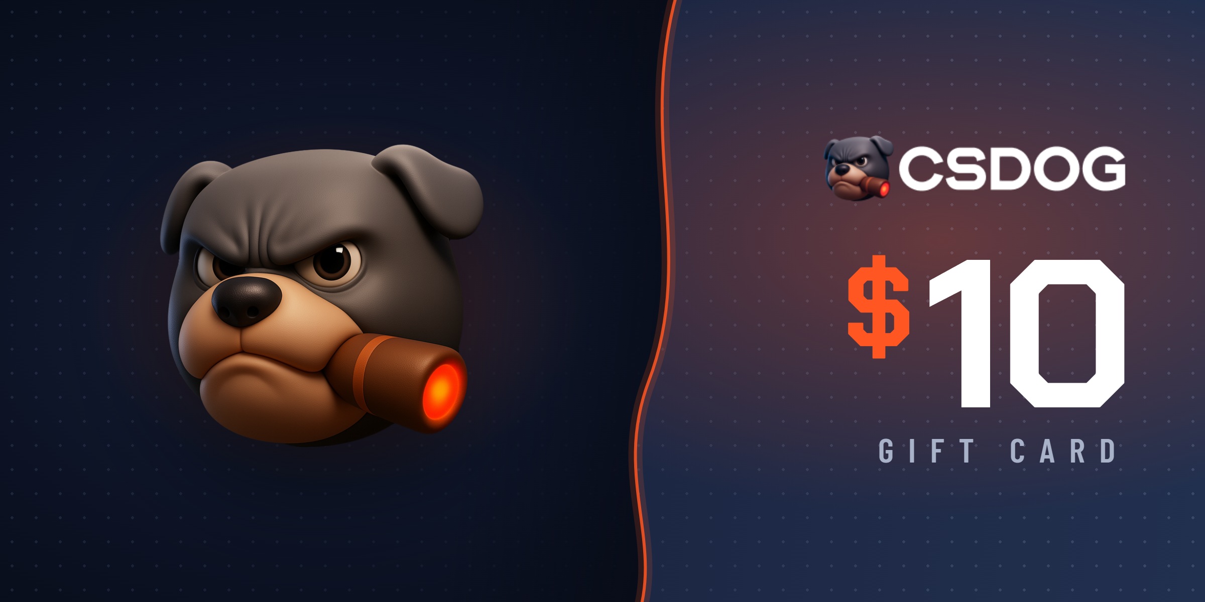 CSDOG Gift Card 10 USD