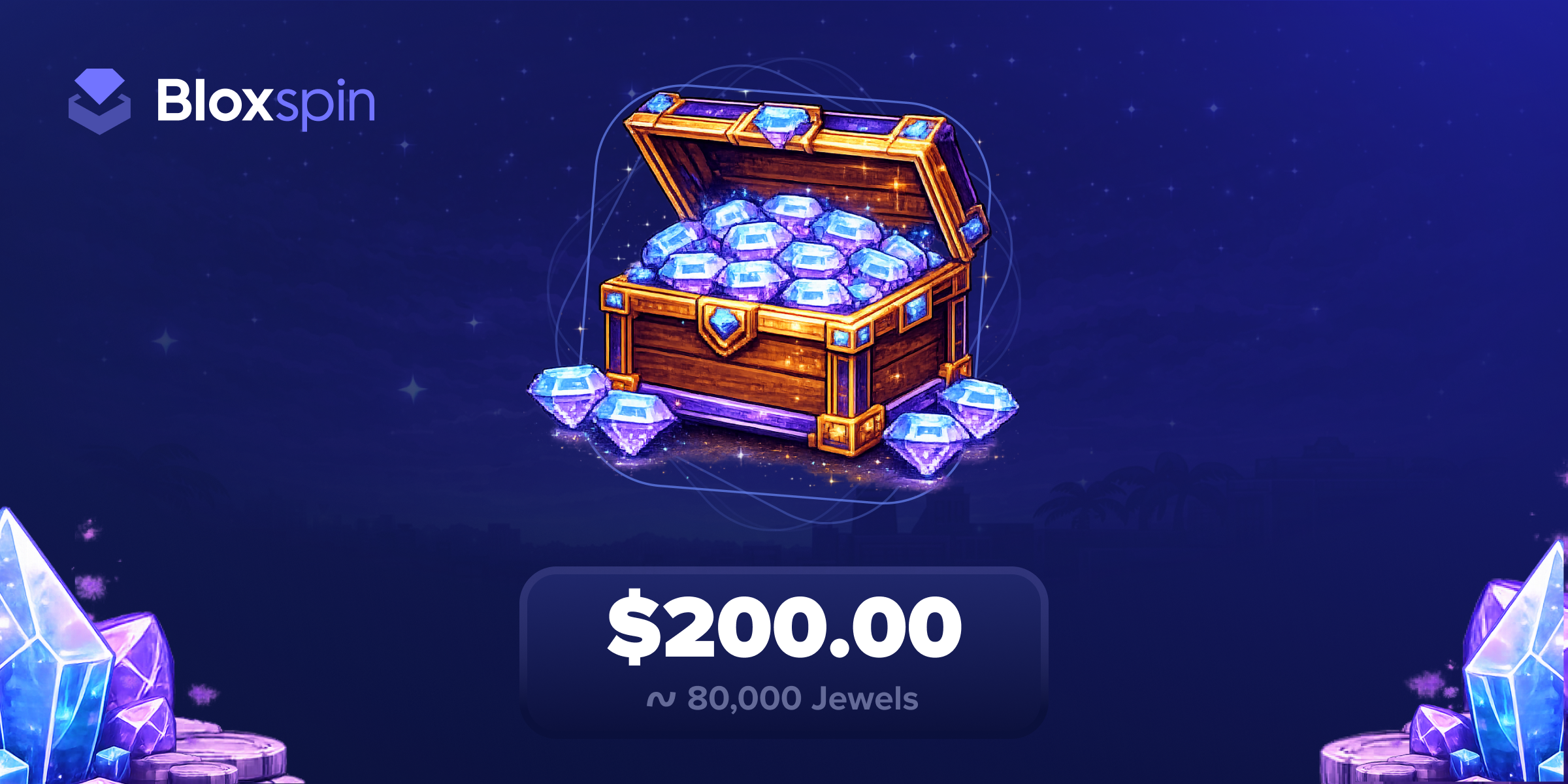 Bloxspin Gift Card 200 USD