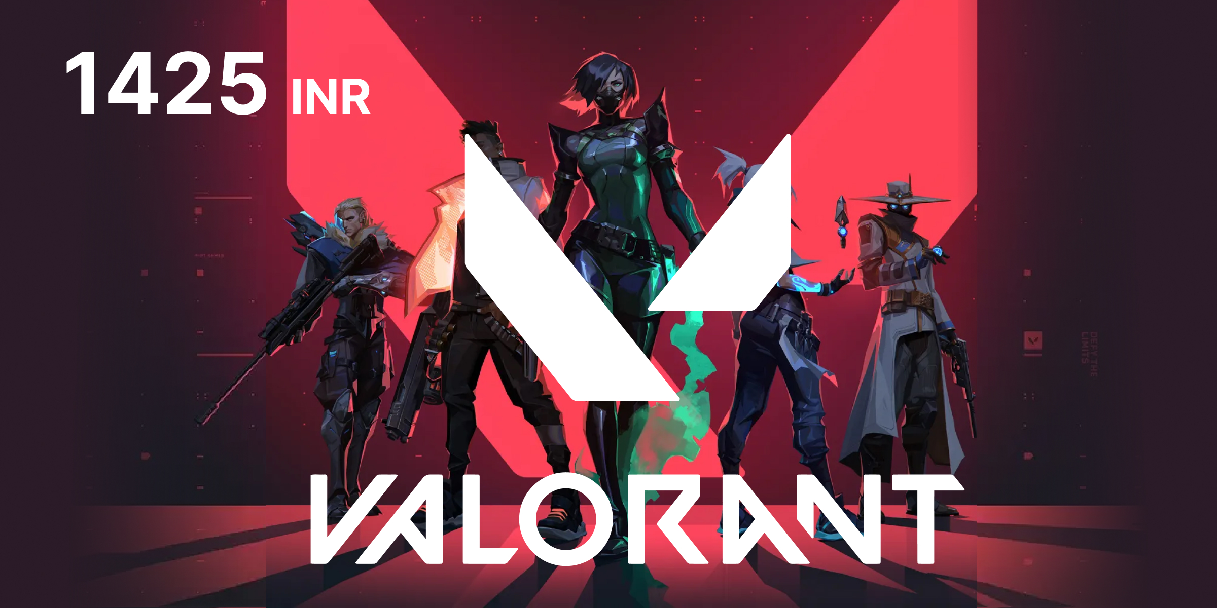 VALORANT Gift Card 1425 INR
