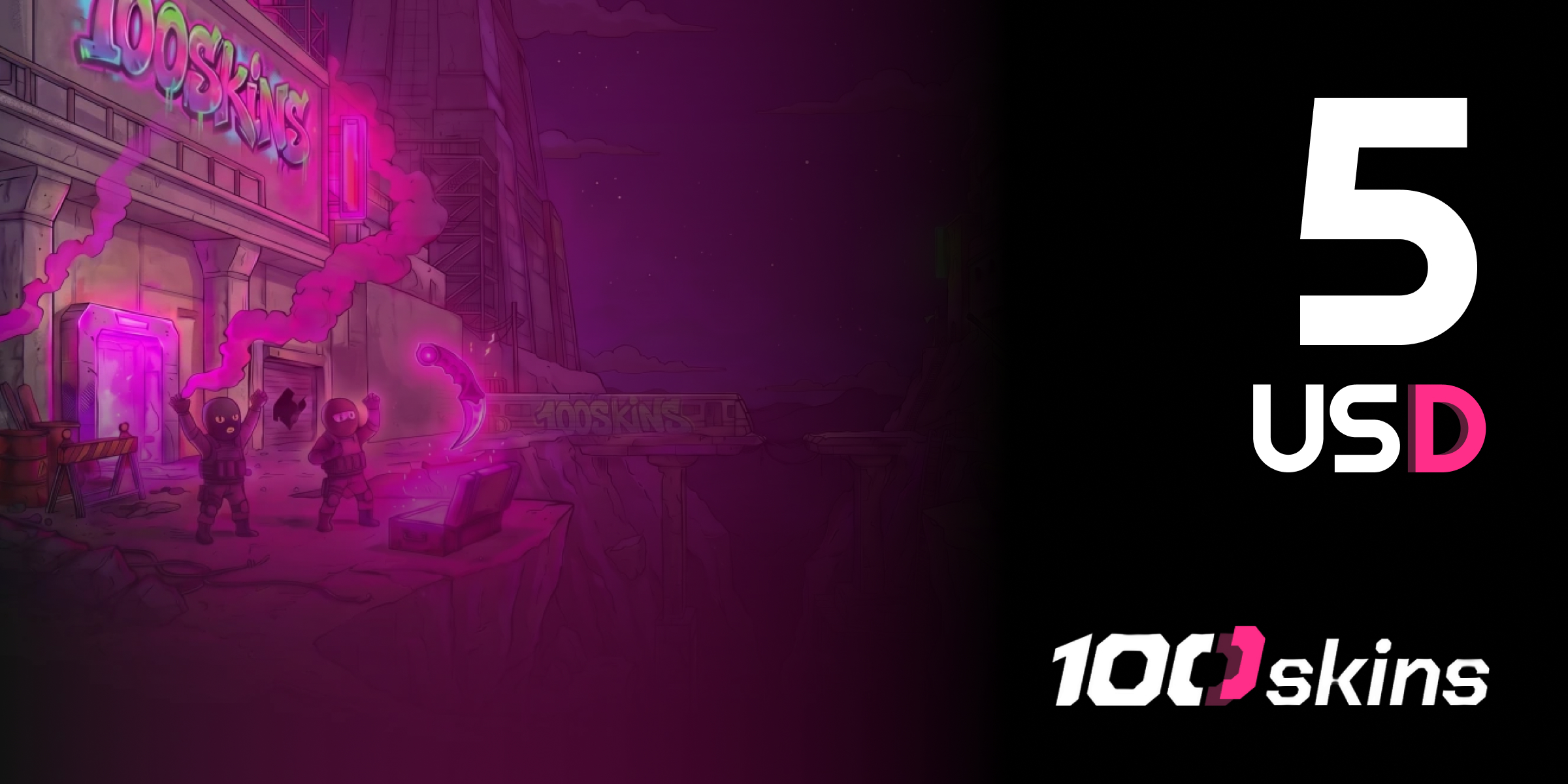 100SKINS Gift Card 5 USD