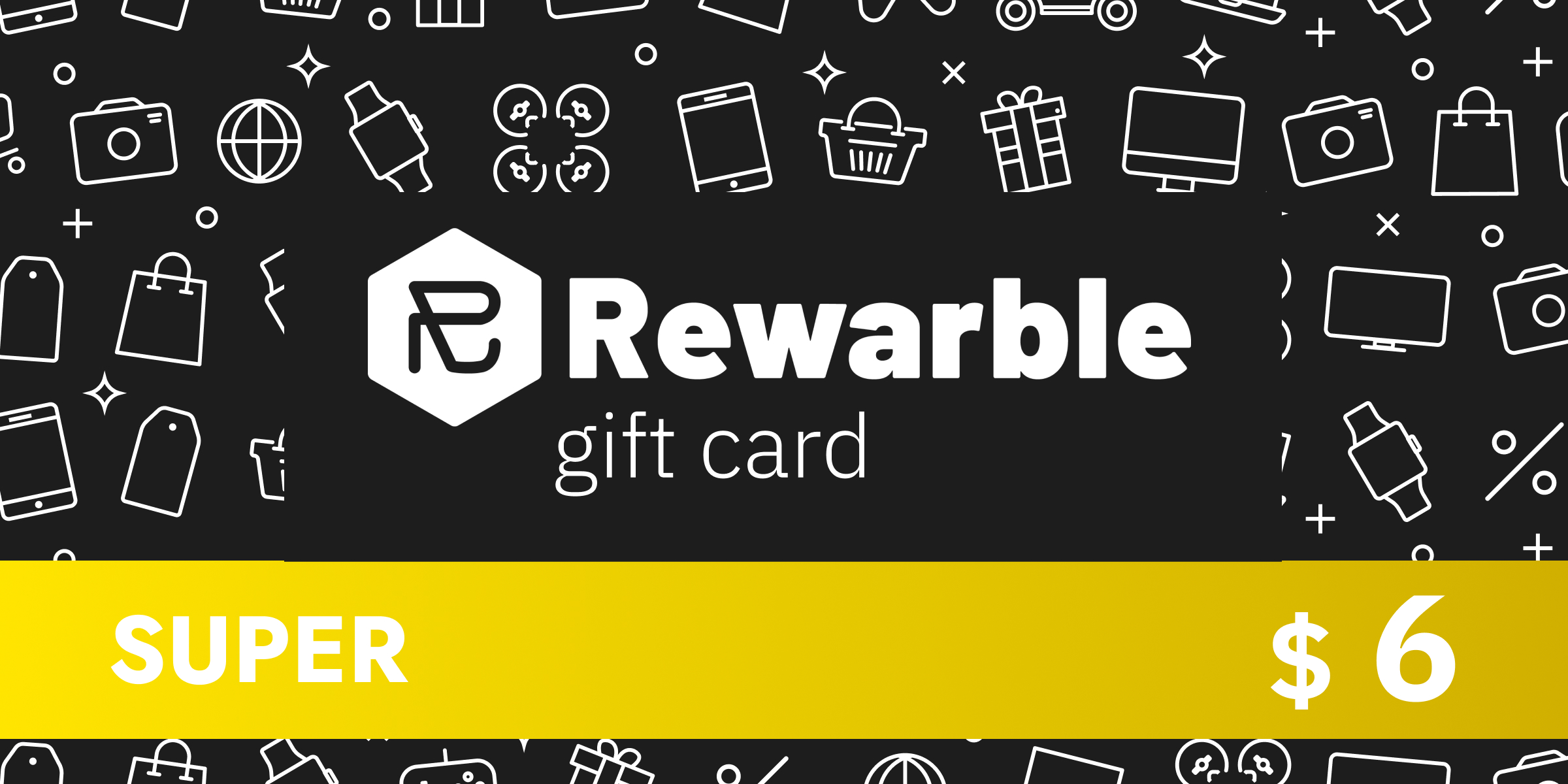 Rewarble Super Gift Card 6 CAD