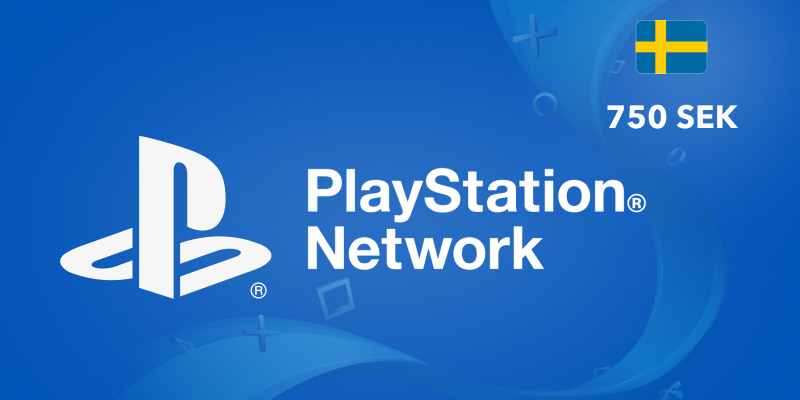 PlayStation Network Gift Card 750 SEK