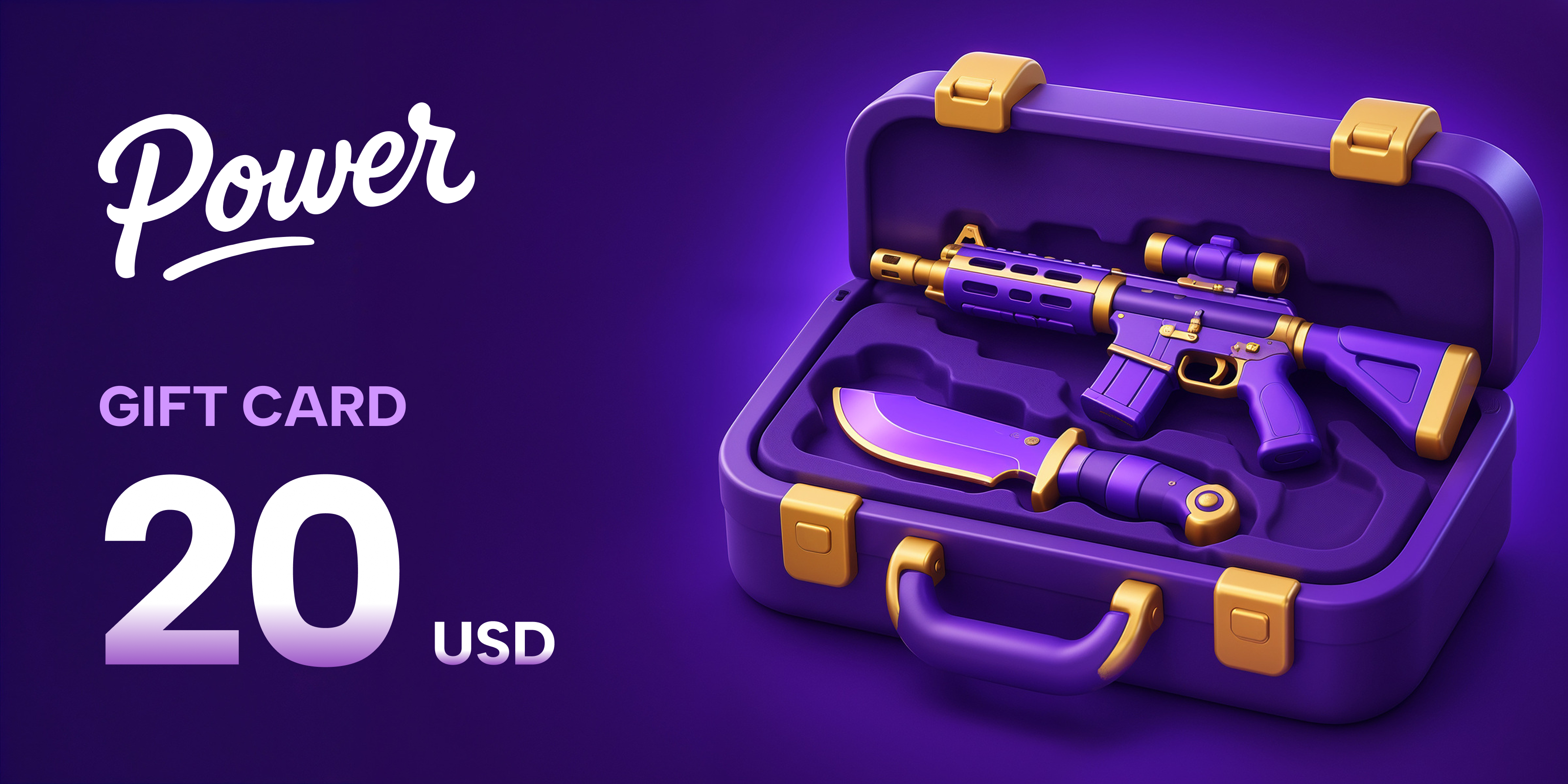 Power Win Gift Card 20 USD