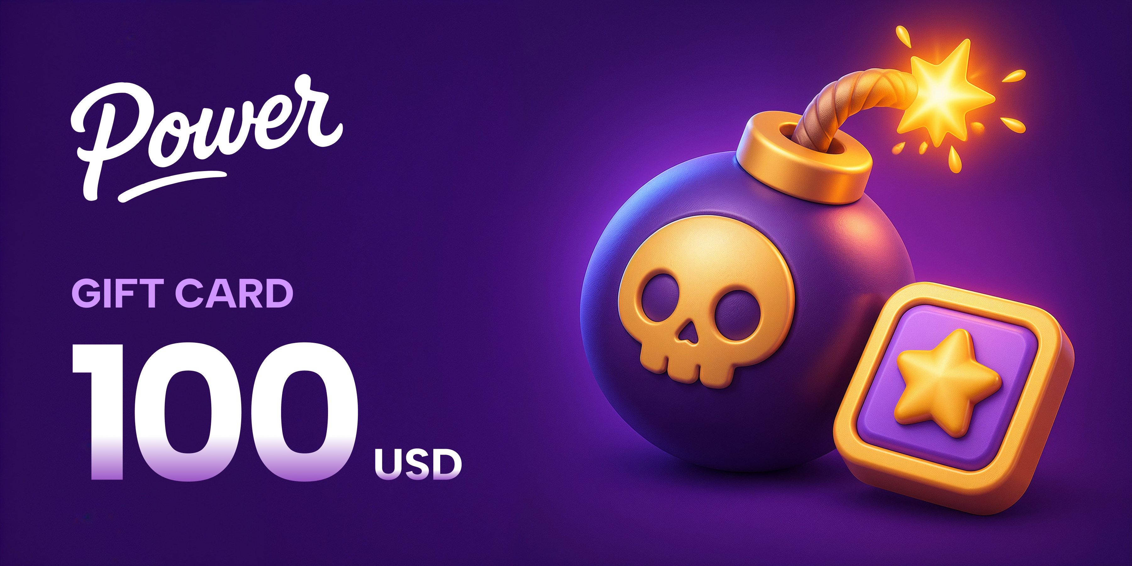 Power Win Gift Card 100 USD