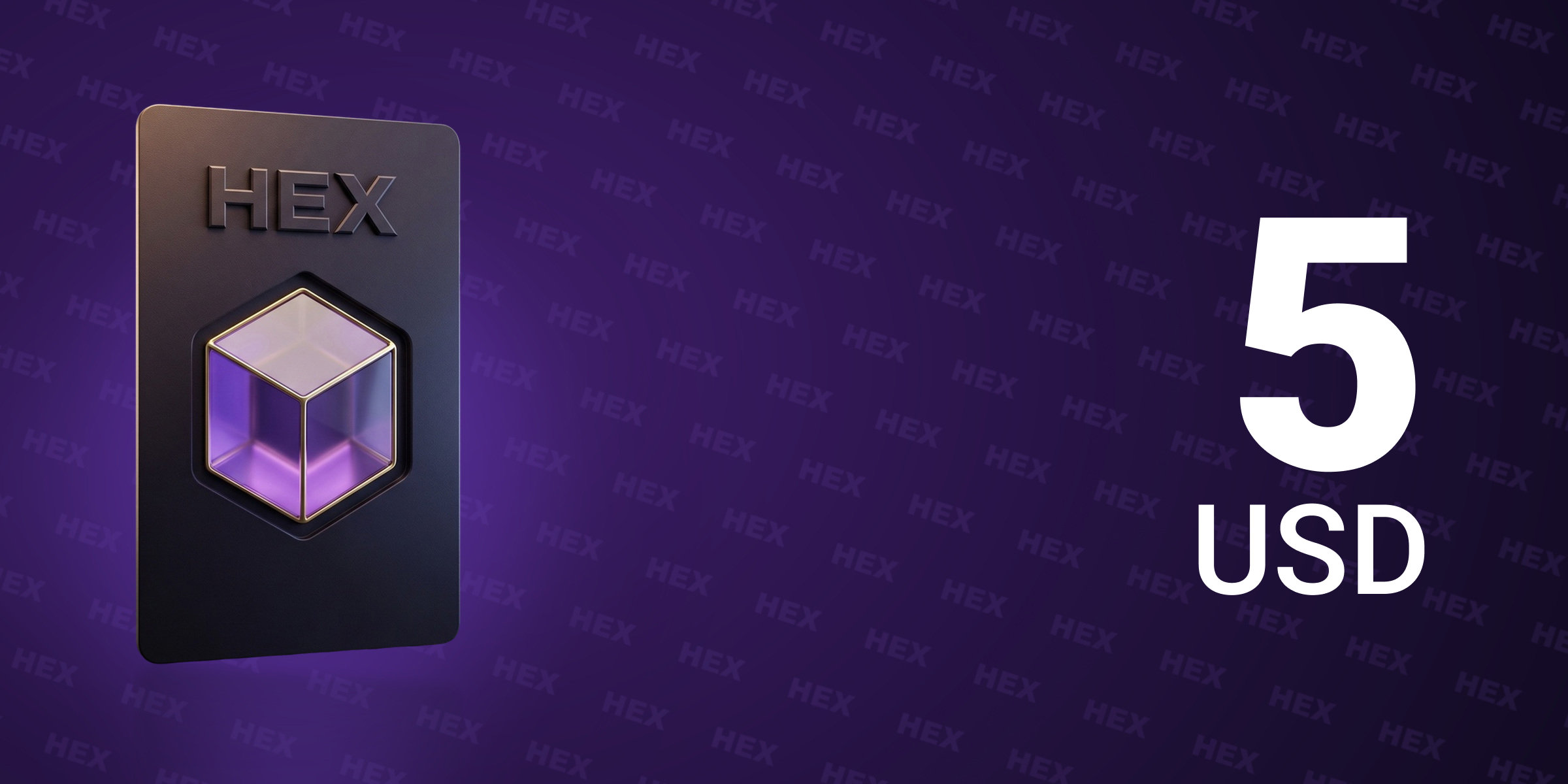 HEX Gift Card 5 USD