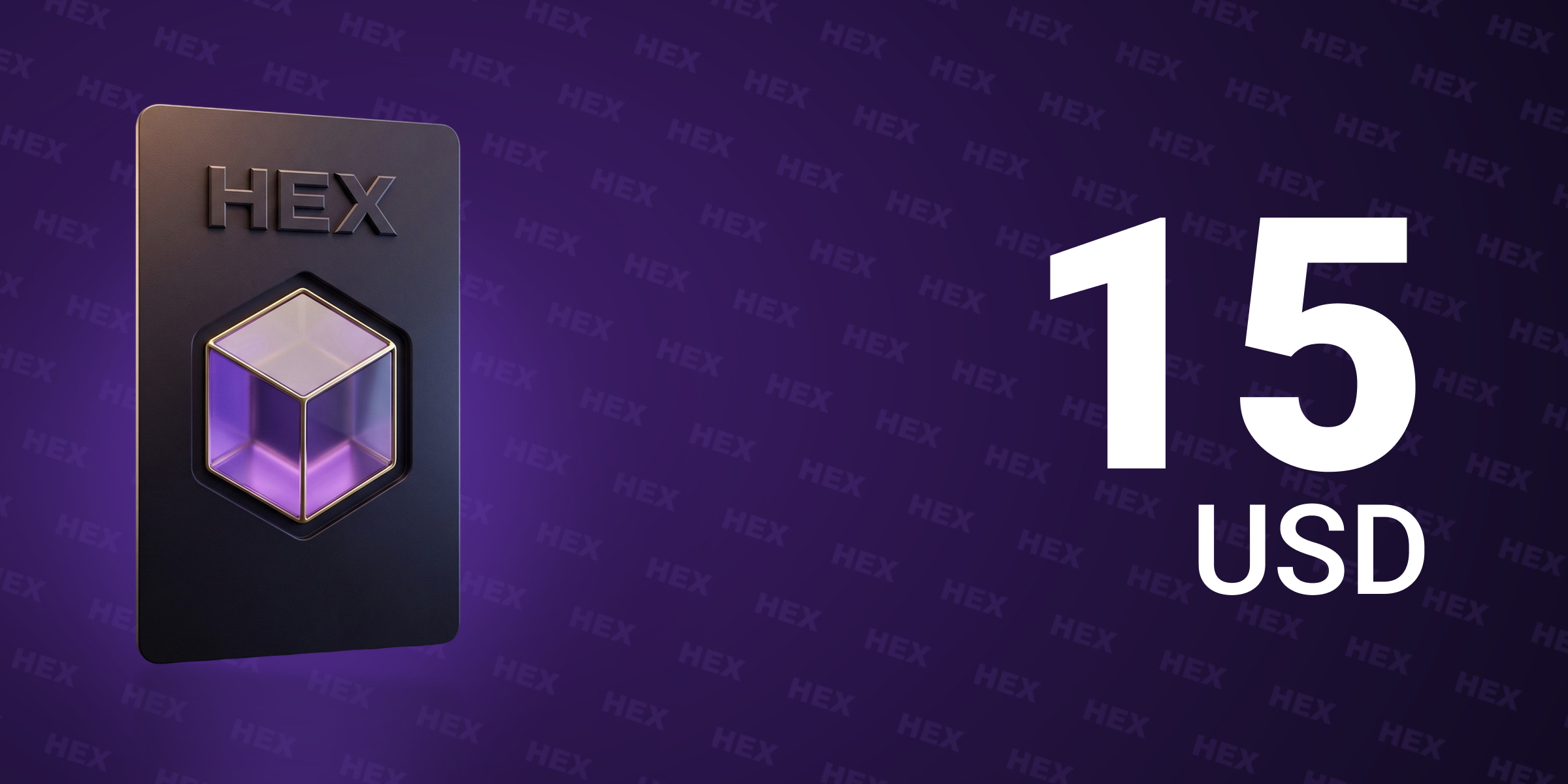HEX Gift Card 15 USD