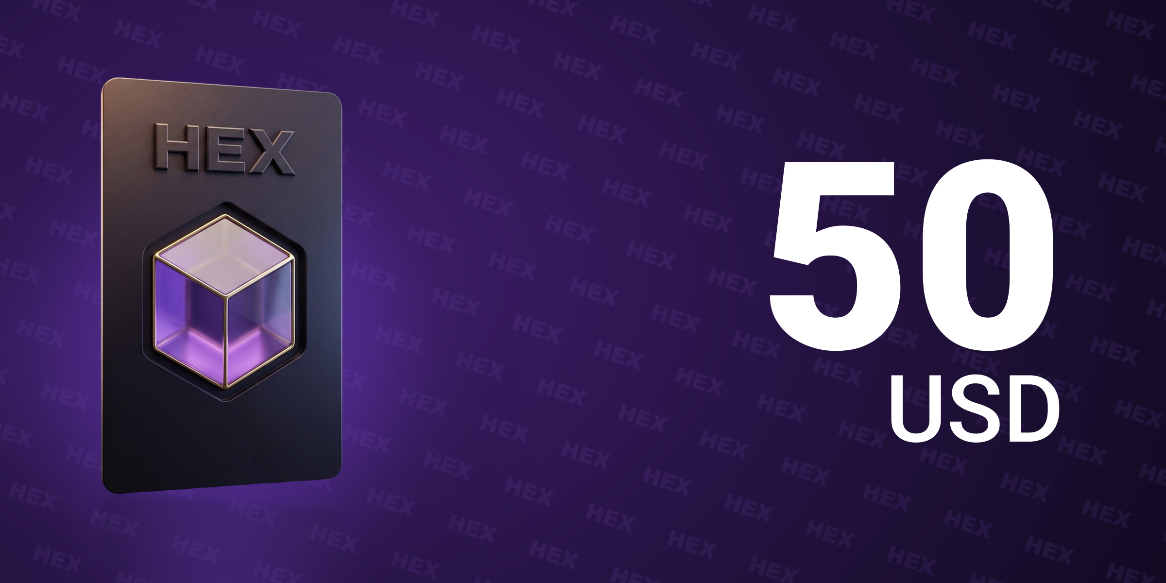 HEX Gift Card 50 USD