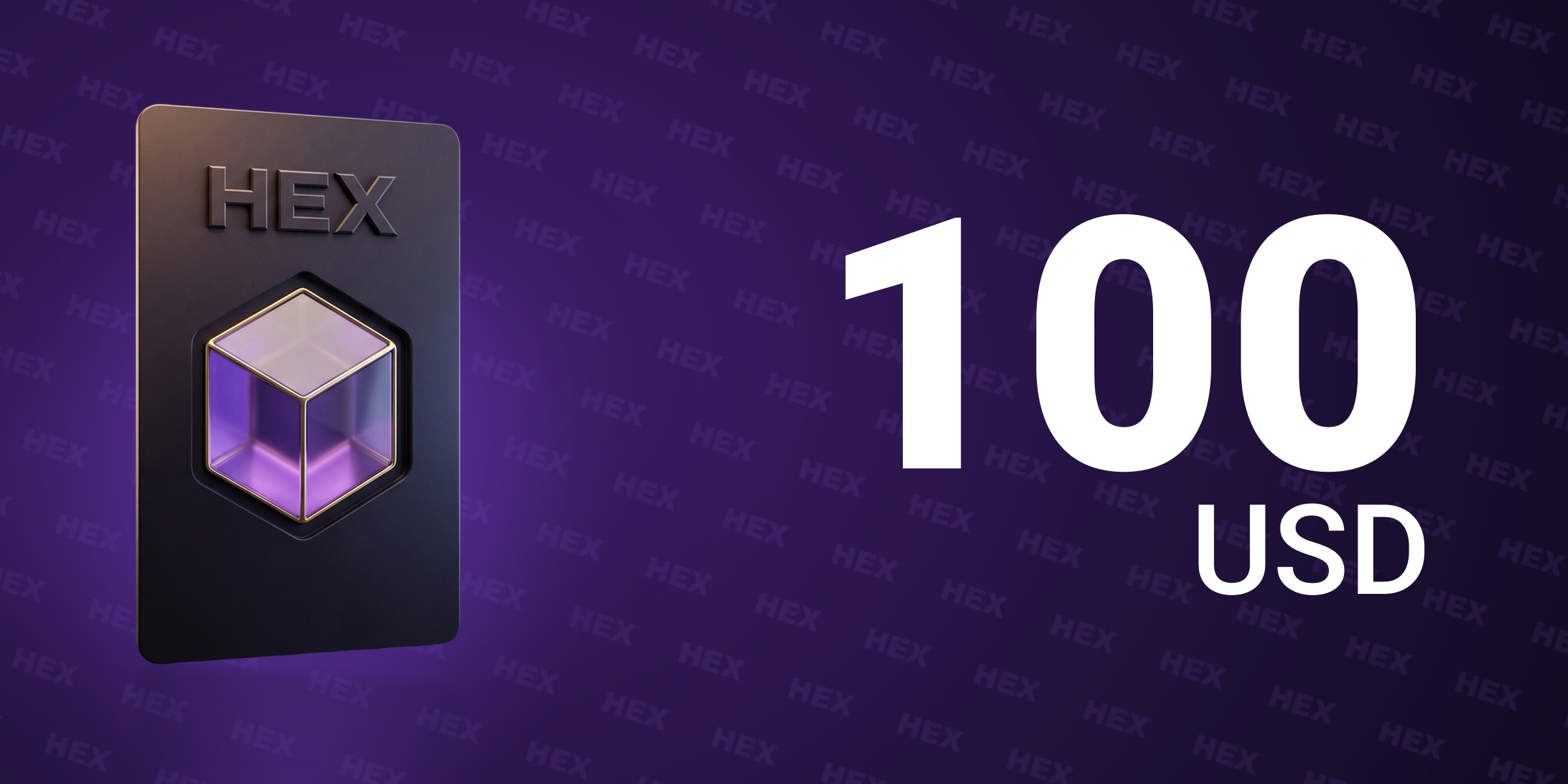 HEX Gift Card 100 USD