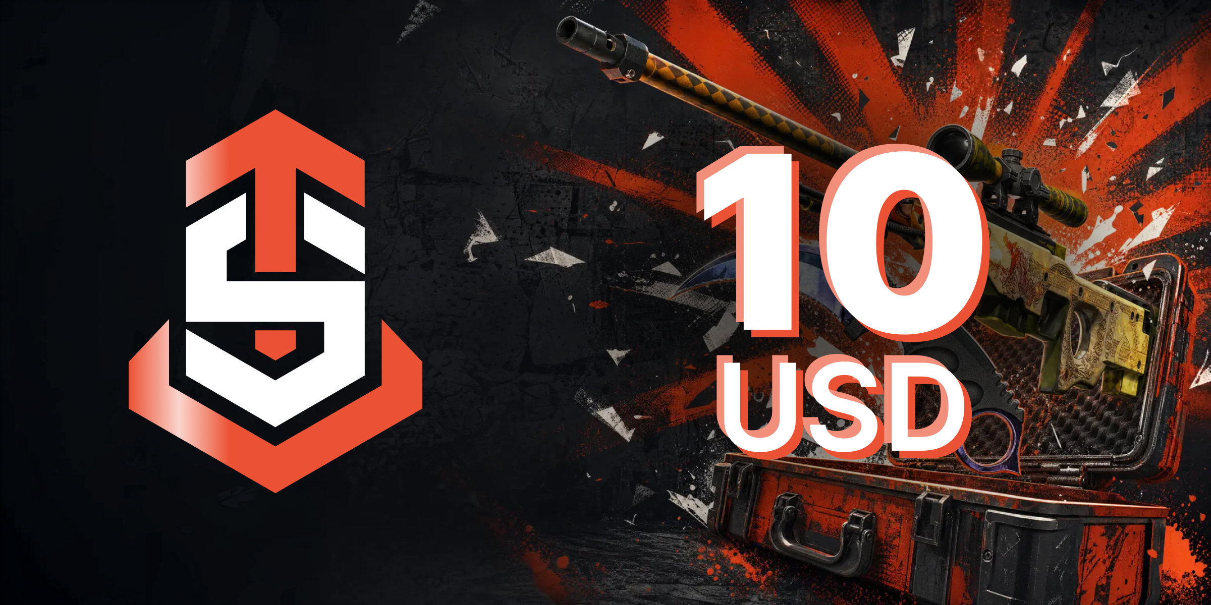 SkinTrain Gift Card 10 USD