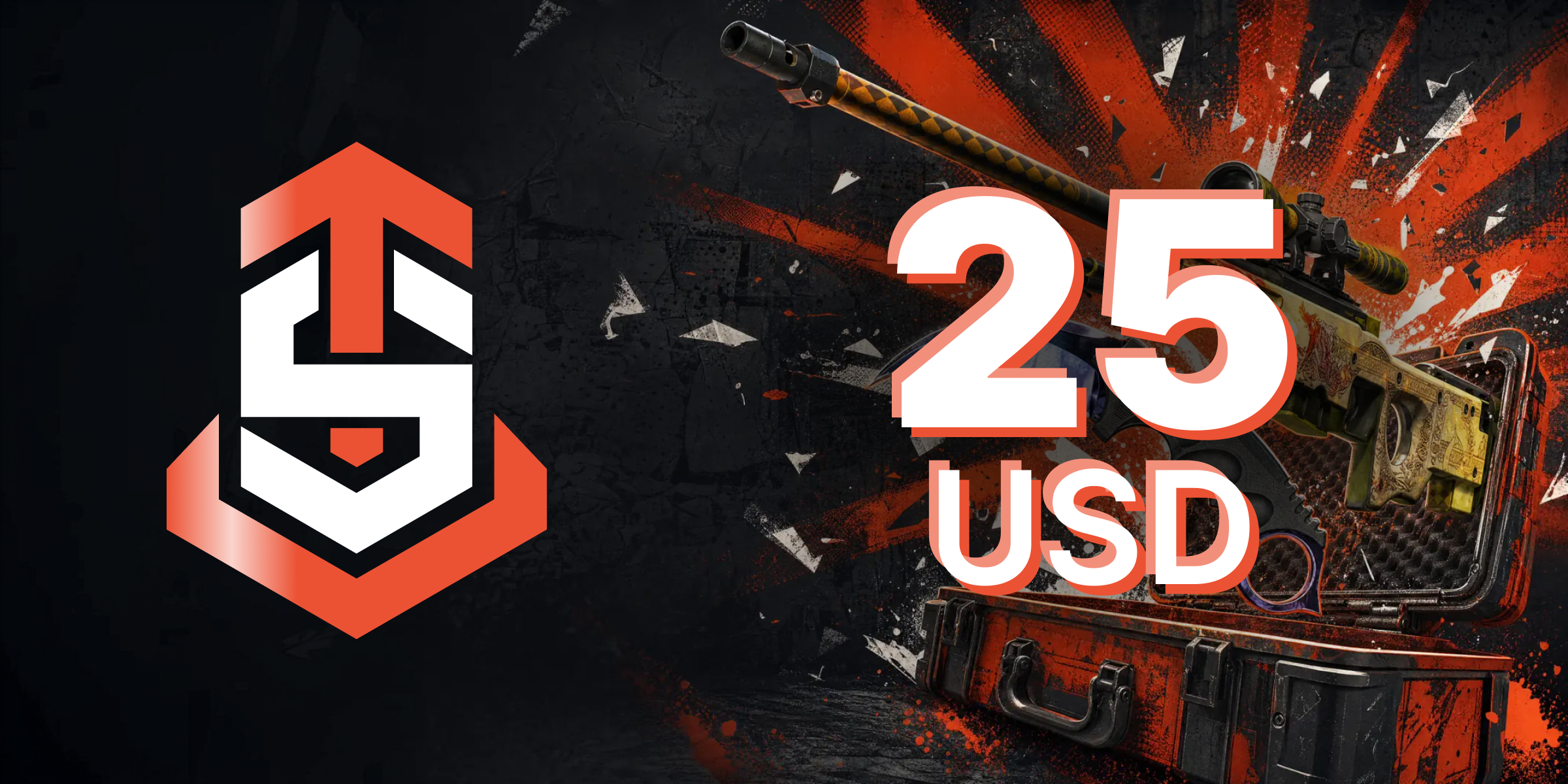 SkinTrain Gift Card 25 USD