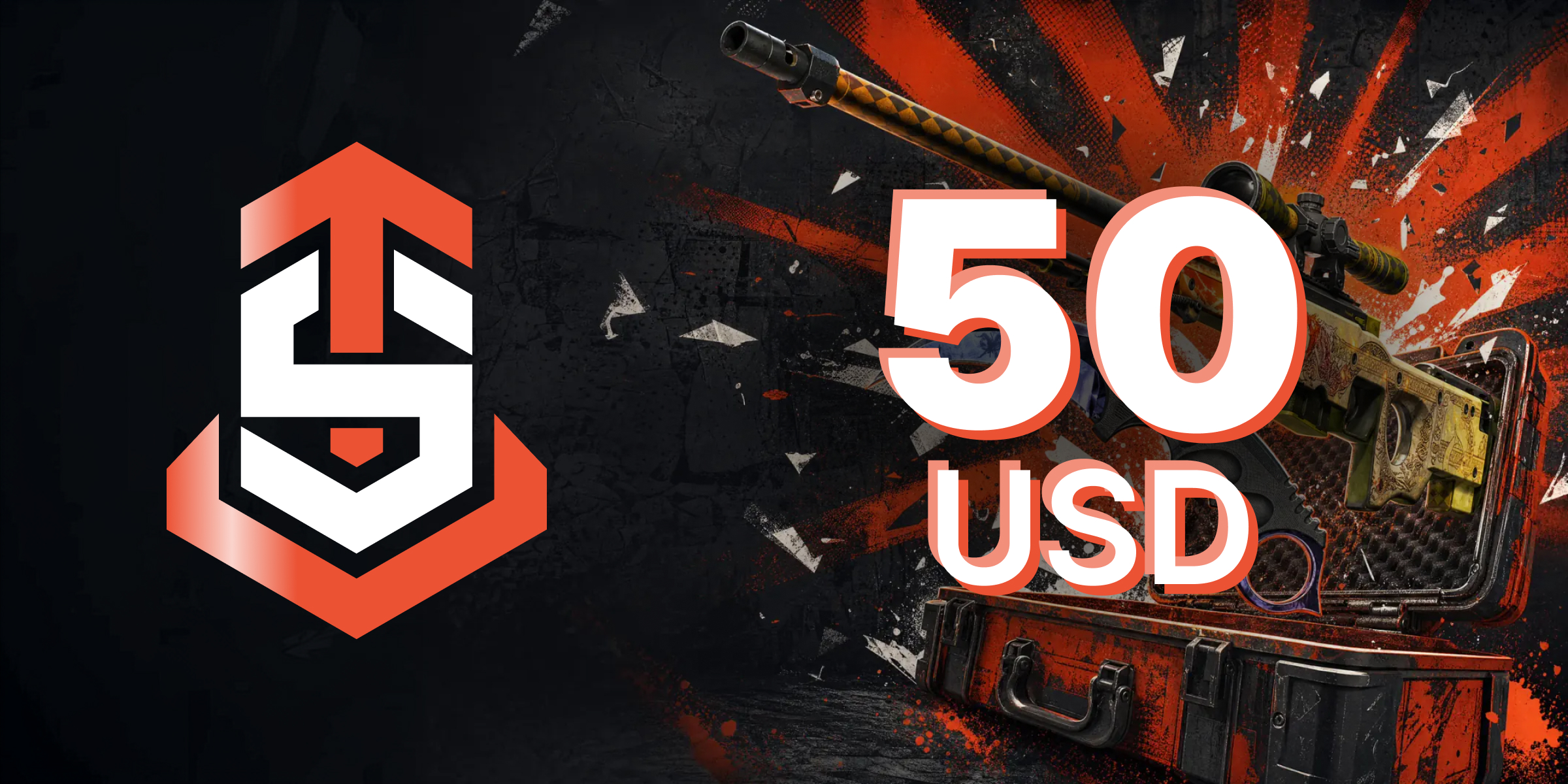 SkinTrain Gift Card 50 USD