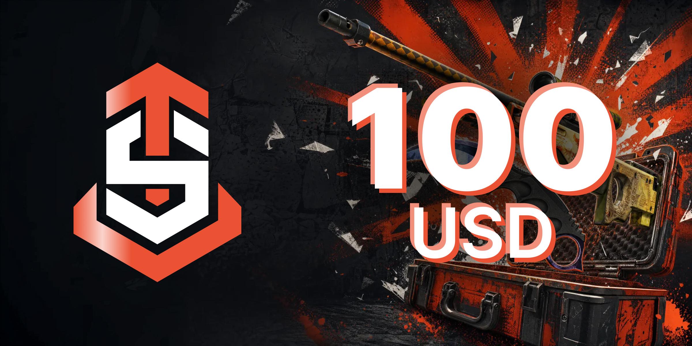 SkinTrain Gift Card 100 USD