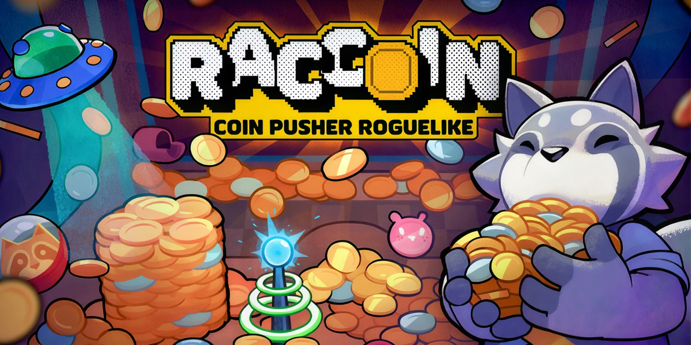 RACCOIN Coin Pusher Roguelike (Nintendo Switch 2 Account)