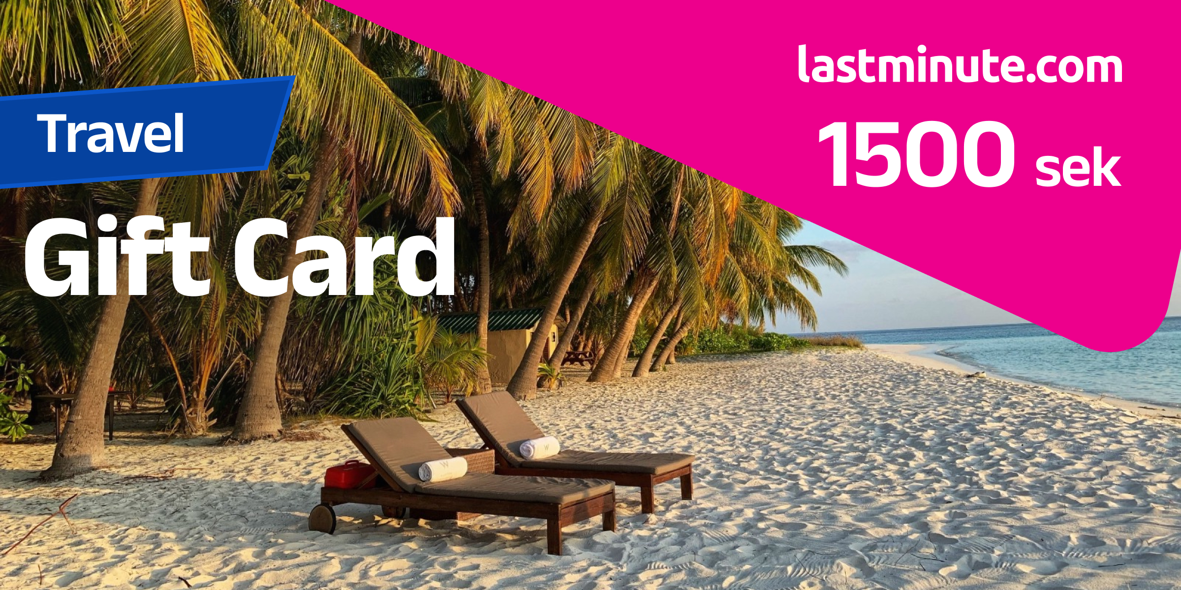 lastminute Gift Card 1500 SEK