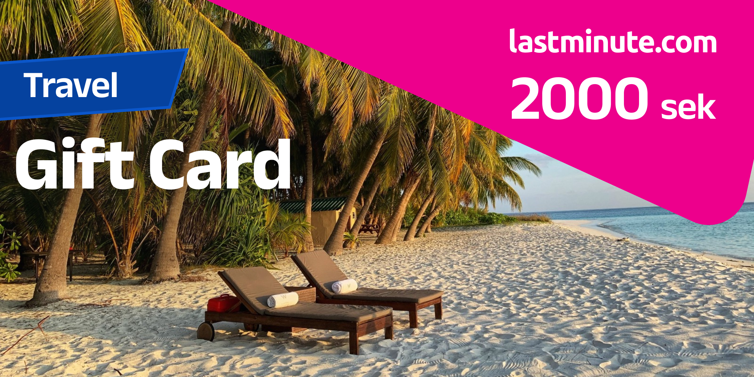 lastminute Gift Card 2000 SEK