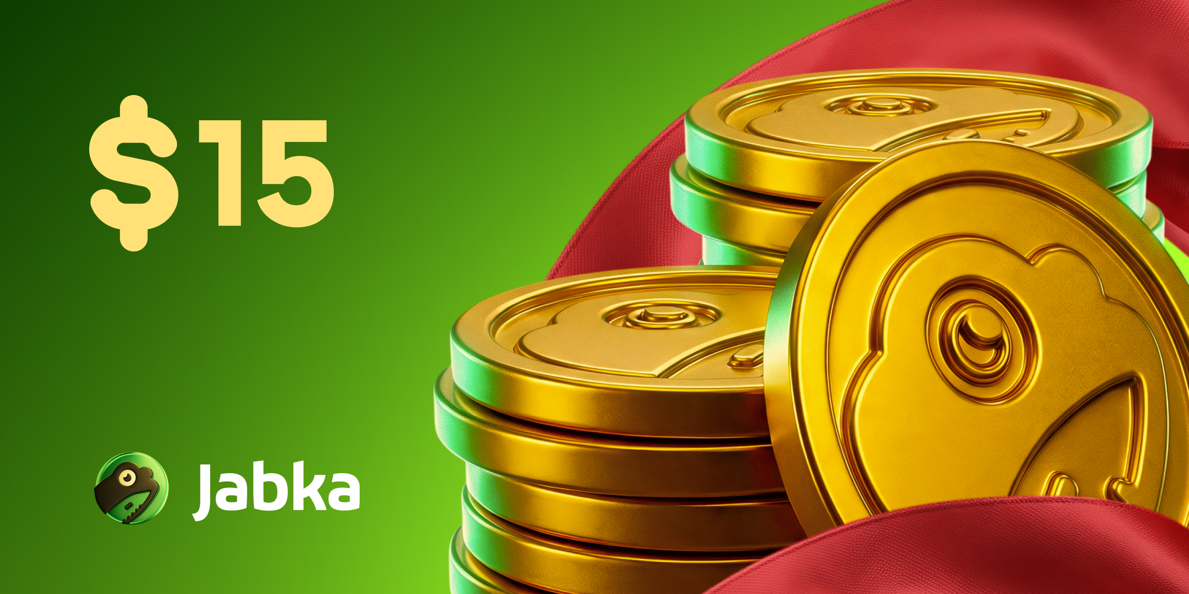 Jabka Gift Card 15 USD