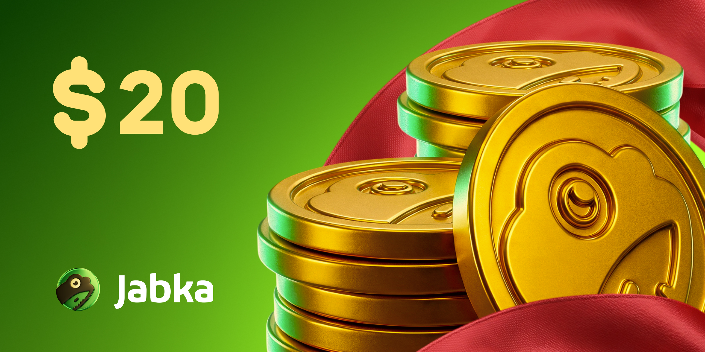Jabka Gift Card 20 USD