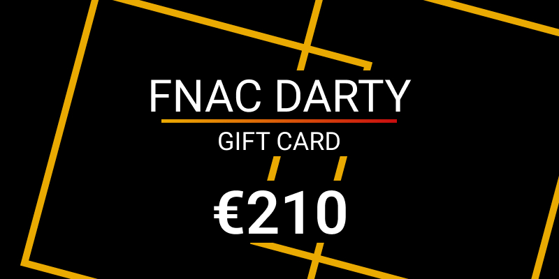 Fnac Darty Gift Card 210 EUR