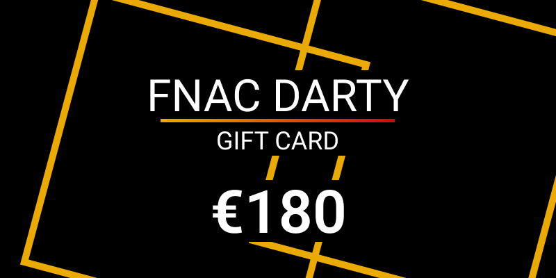 Fnac Darty Gift Card 180 EUR