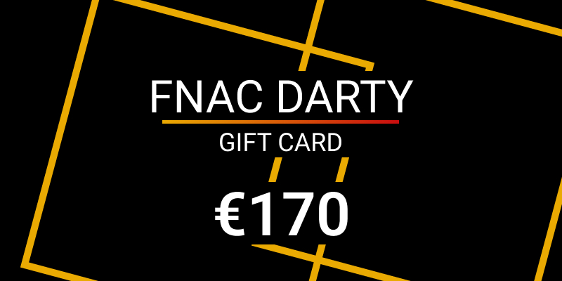 Fnac Darty Gift Card 170 EUR