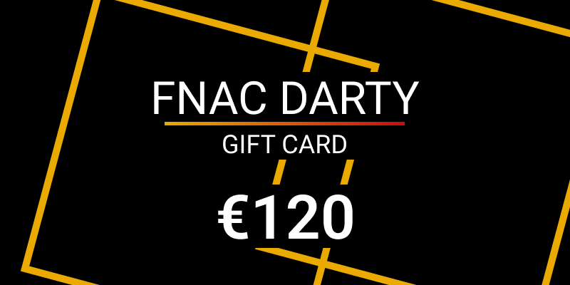 Fnac Darty Gift Card 120 EUR