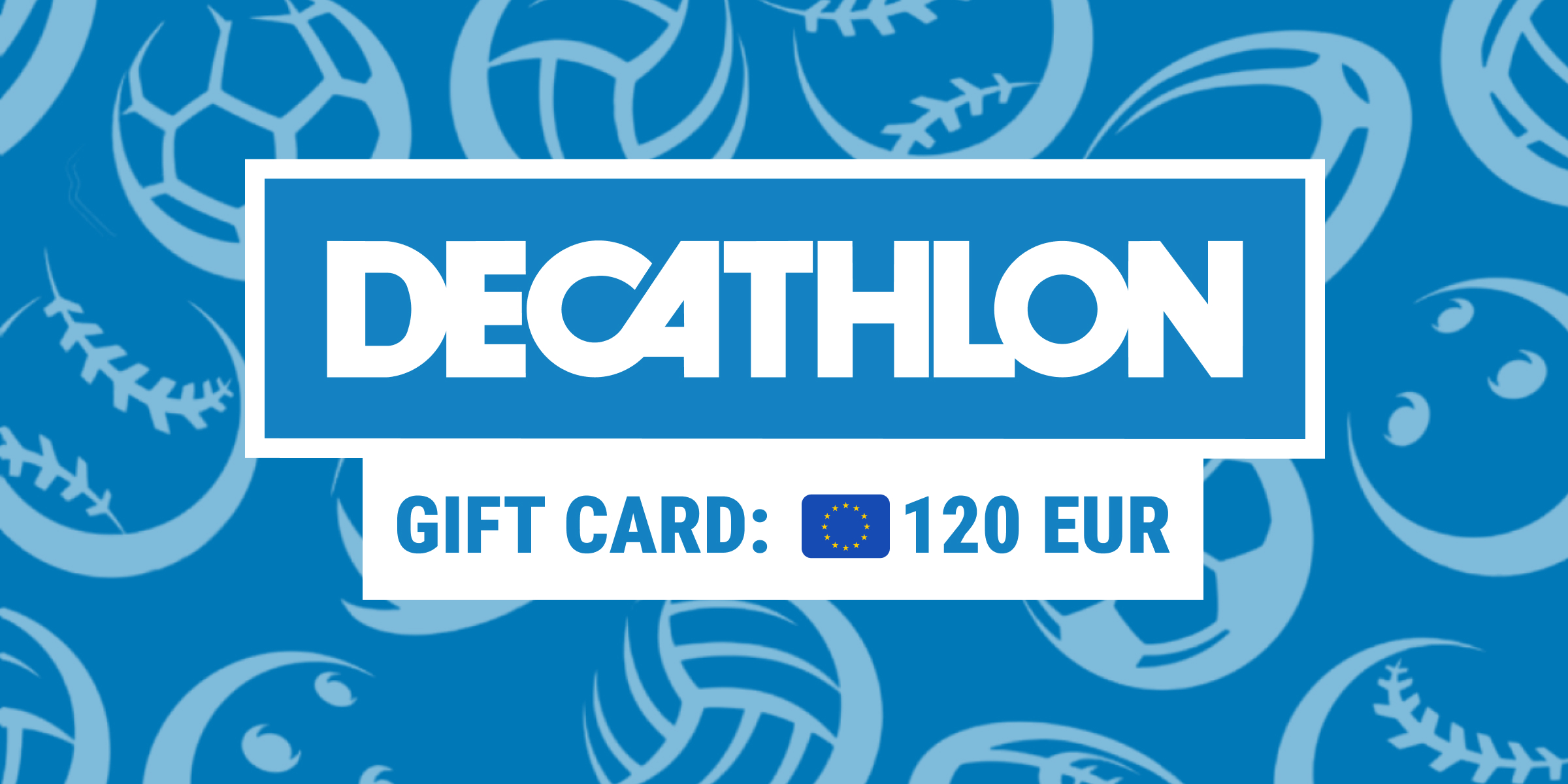 Decathlon Gift Card 120 EUR