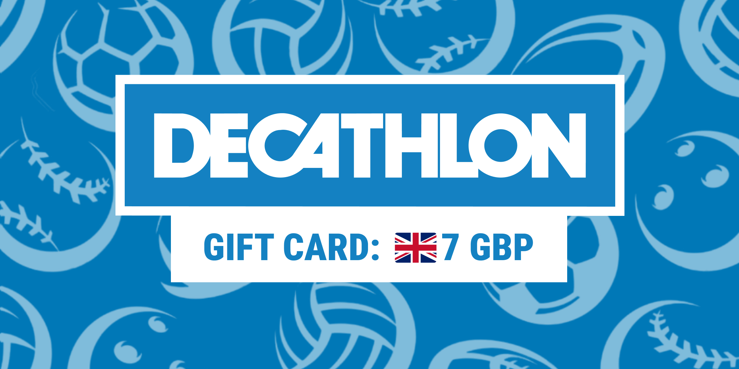 Decathlon Gift Card 7 GBP