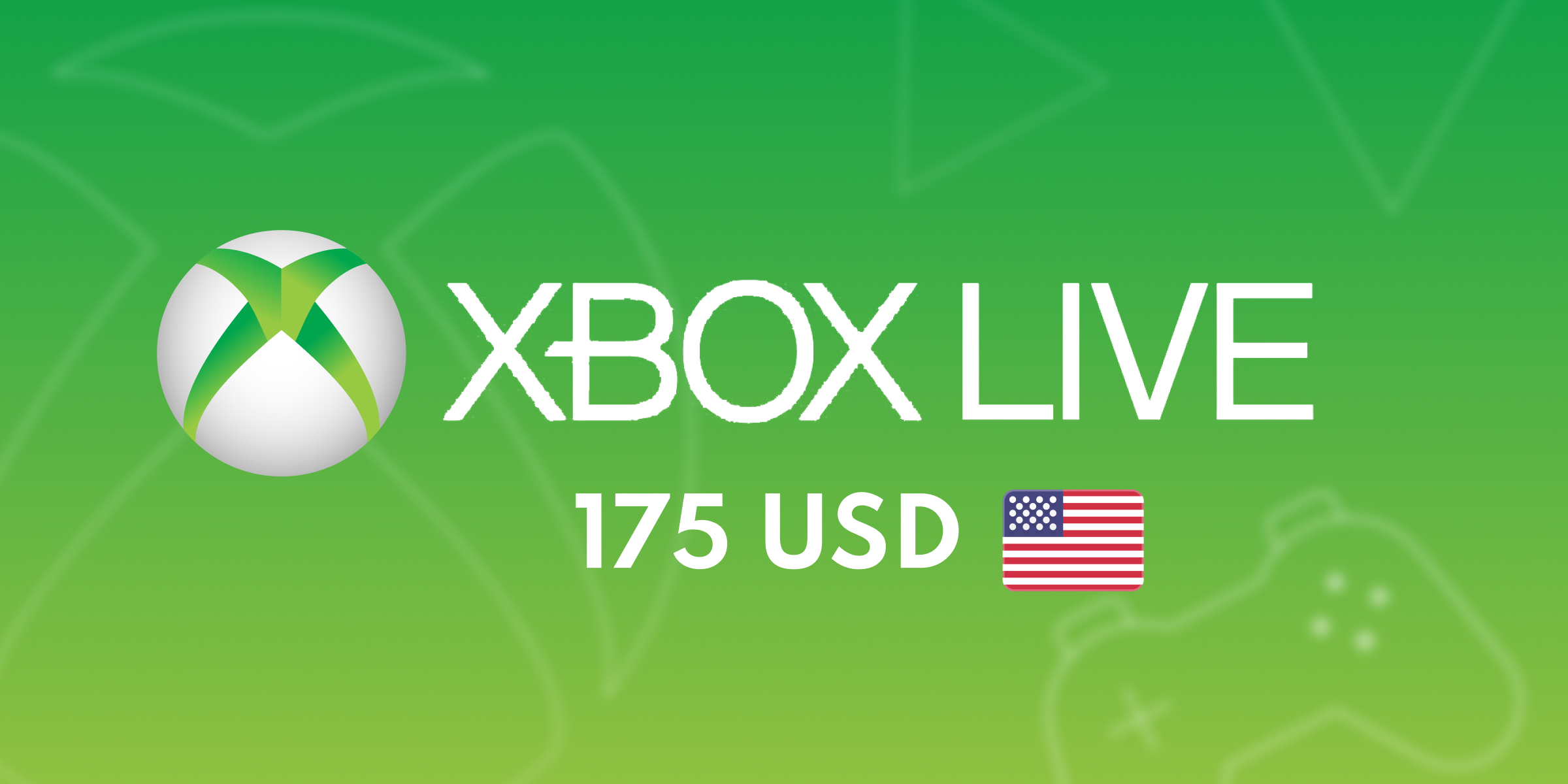 XBOX Live Gift Card 175 USD