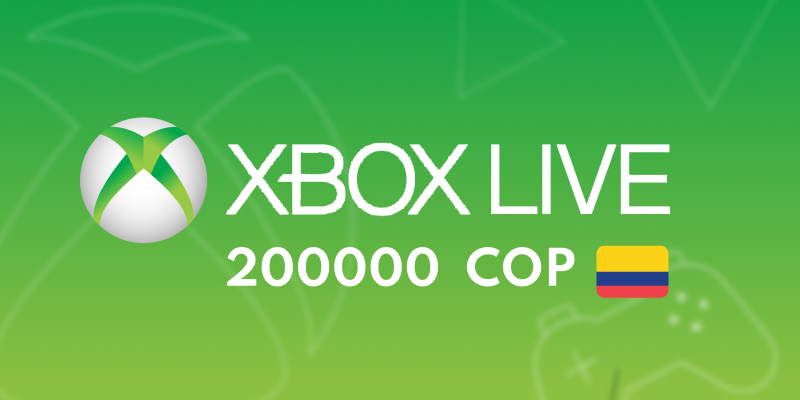 XBOX Live Gift Card 200000 COP
