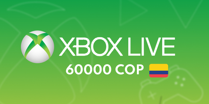 XBOX Live Gift Card 60000 COP