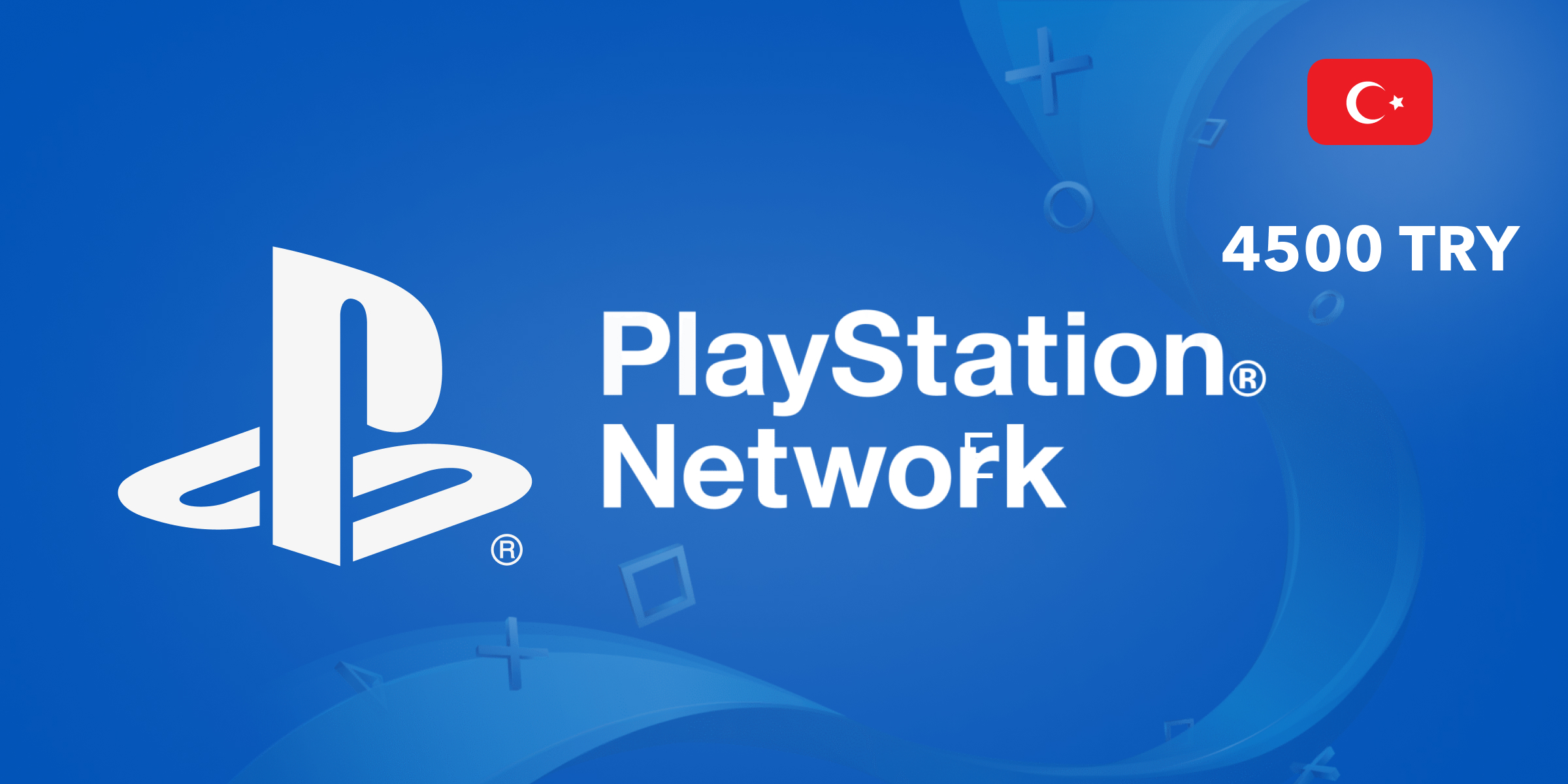 PlayStation Network Gift Card 4500 TRY