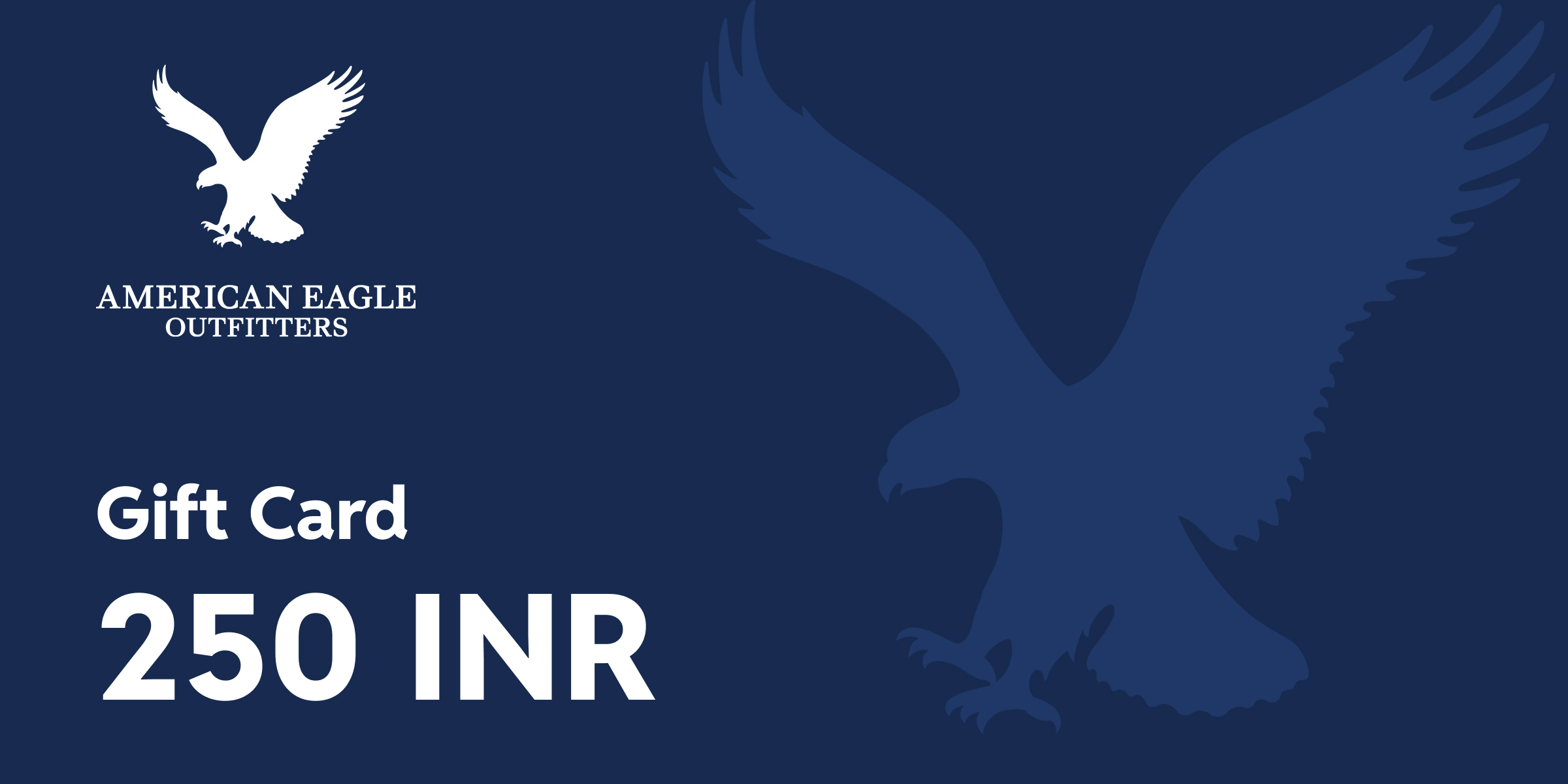American Eagle Outfitters Gift Card 250 INR