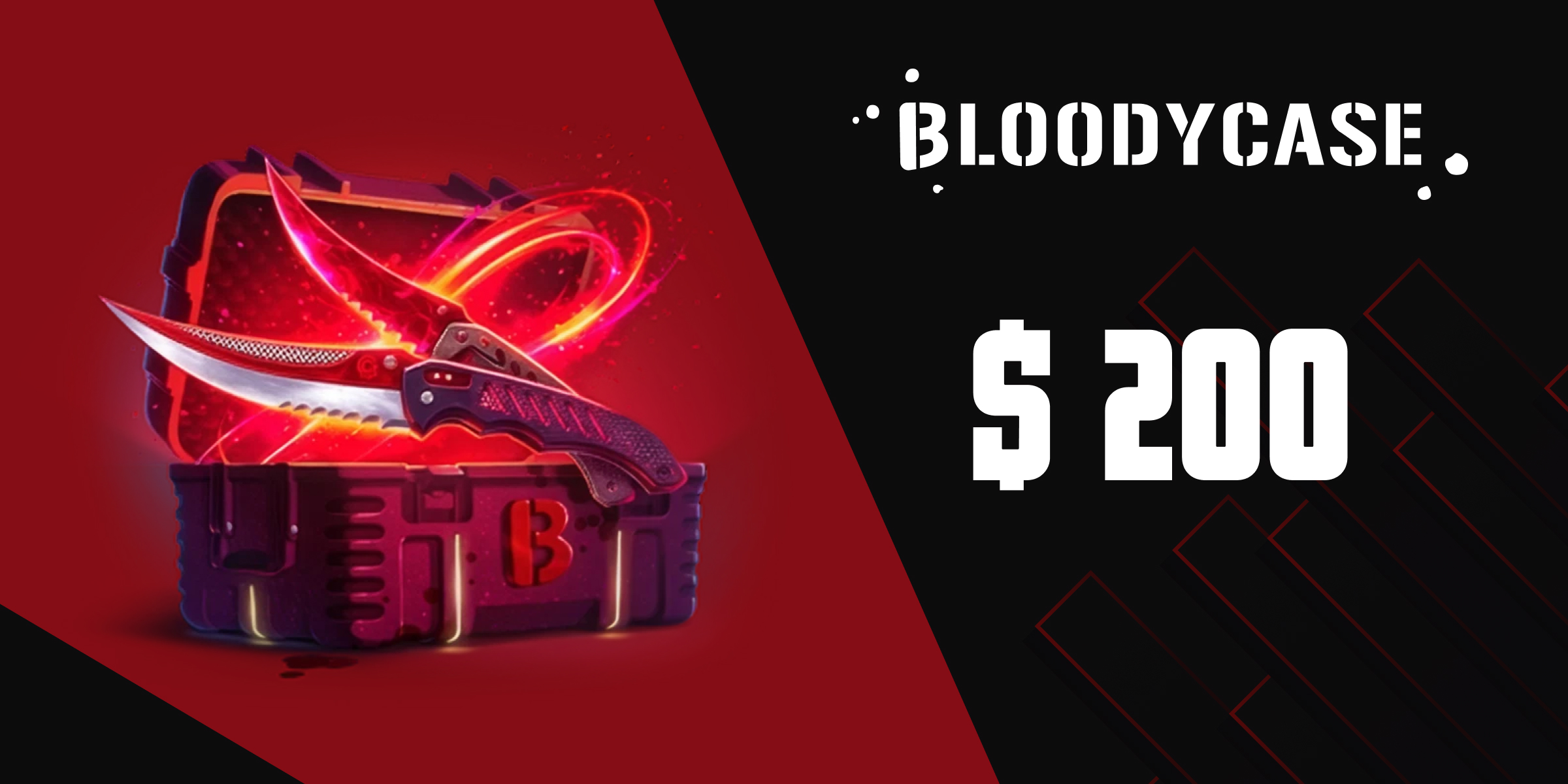 BloodyCase Gift Card 200 USD