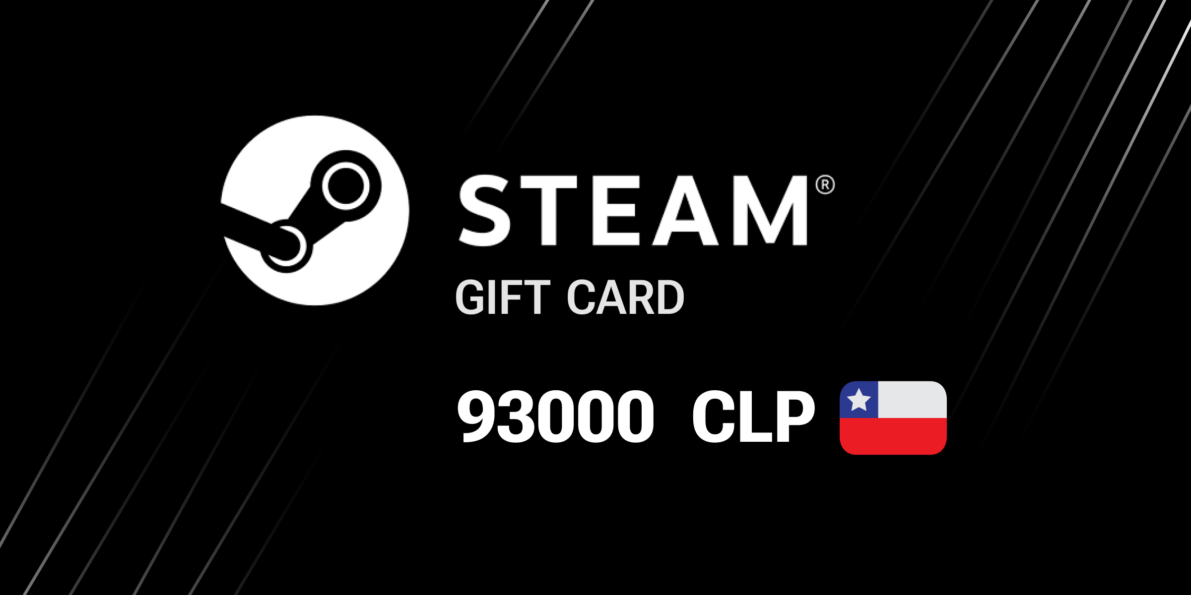 Steam Gift Card 93000 CLP