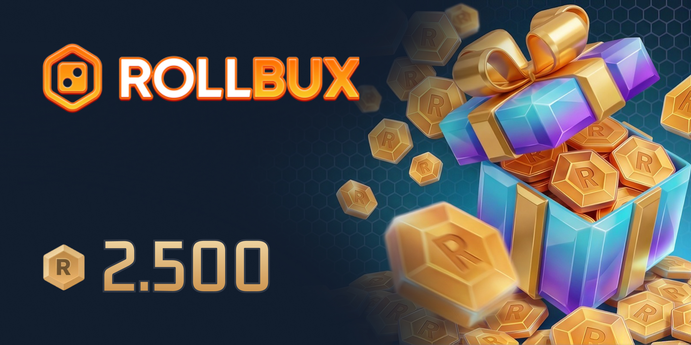 Rollbux Gift Card 2500