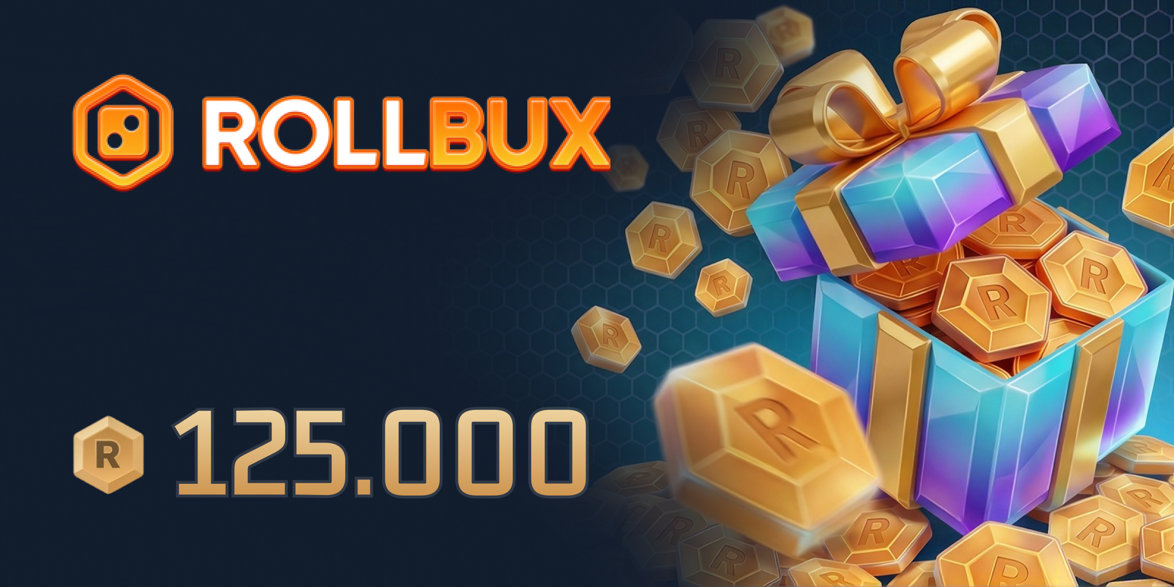 Rollbux Gift Card 125000