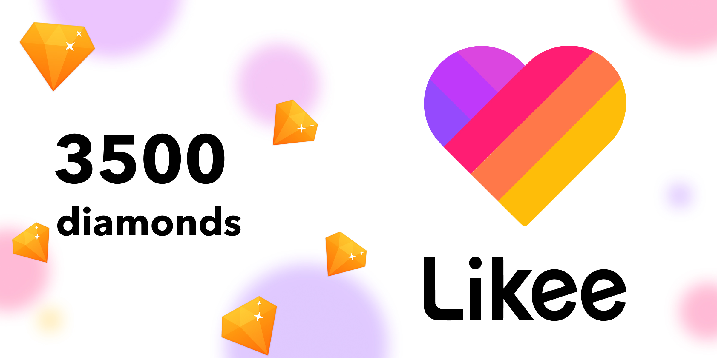 Likee Gift Card 3500 Diamonds