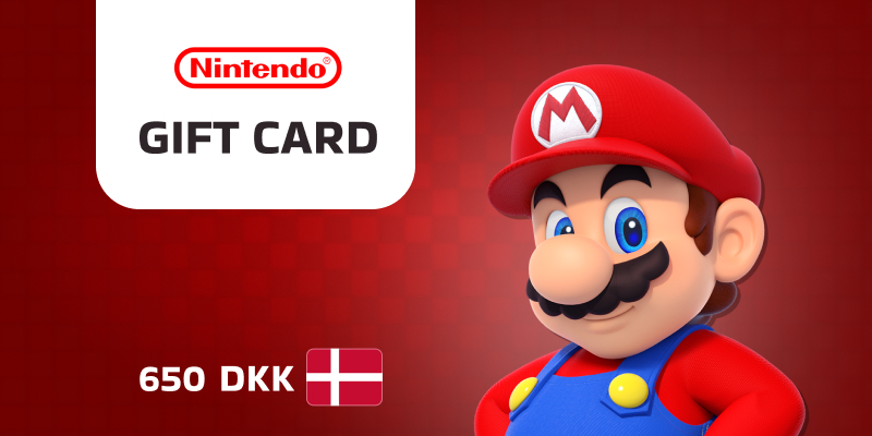 Nintendo eShop Card 650 DKK